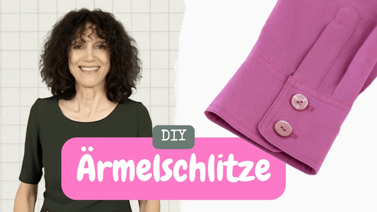 DIY: Ärmelschlitze schnell und einfach nähen