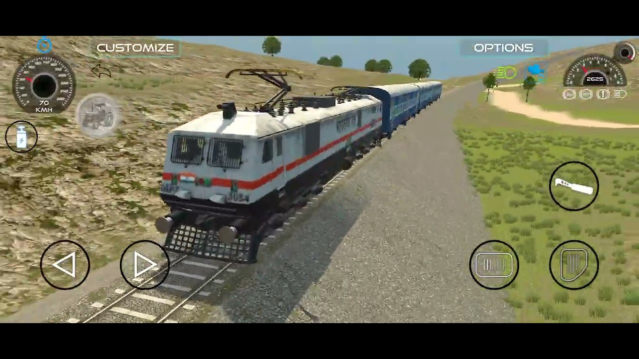 Train track se bhag gya 😱