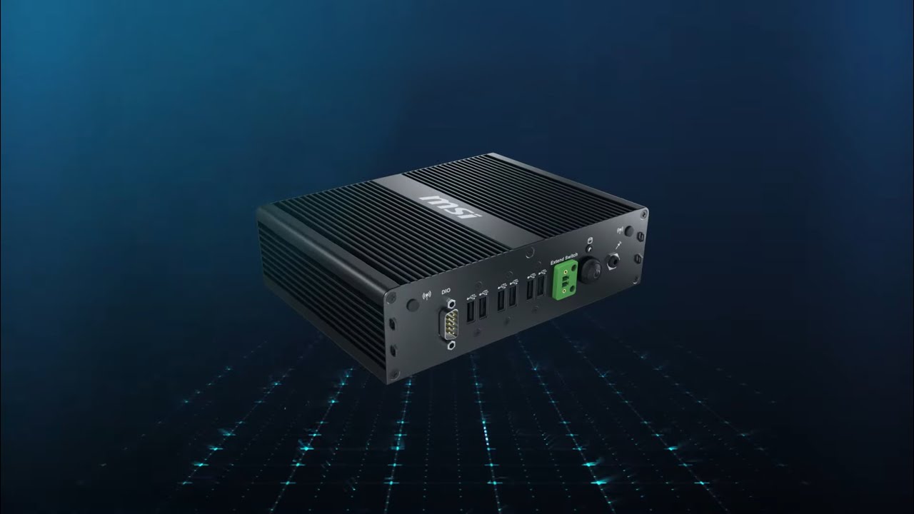 Compact MS-C907 Box PC with Intel&reg; IOTG Alder Lake-N Processor for Ultra Low-Power Fanless | MSI