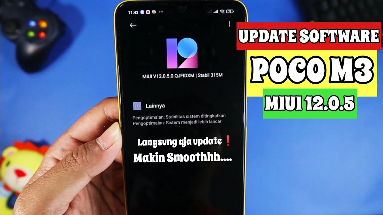 Update Software POCO M3 MIUI 12.0.5