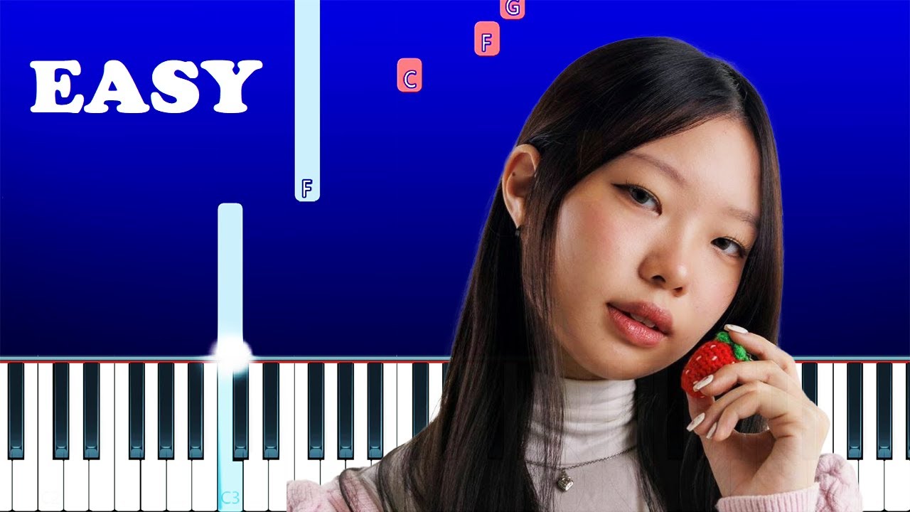 Regina Song - the cutest pair (EASY Beginner Piano Tutorial)