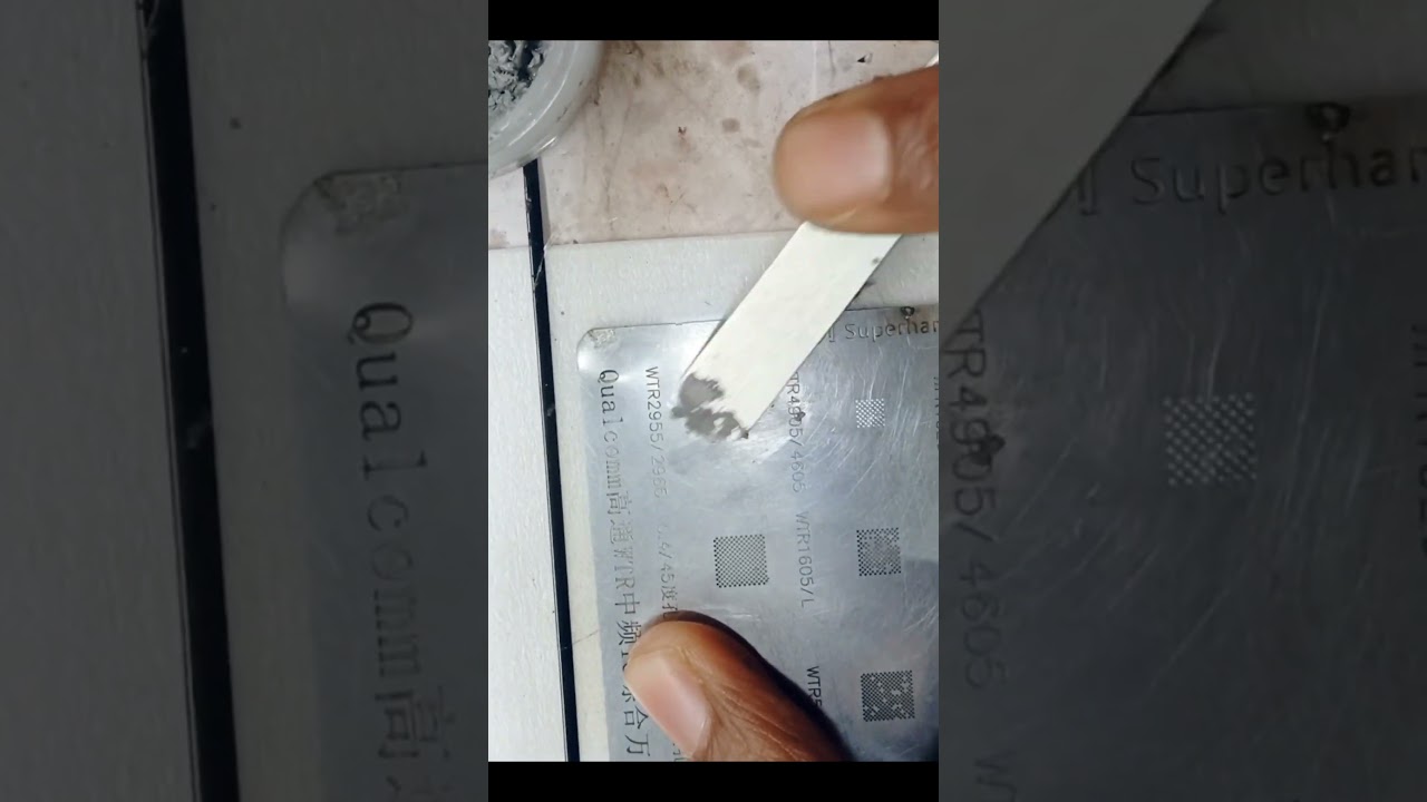 Network ic wtr 2965 reballing #viralvideo #repair #icrepair #networkproblem#i