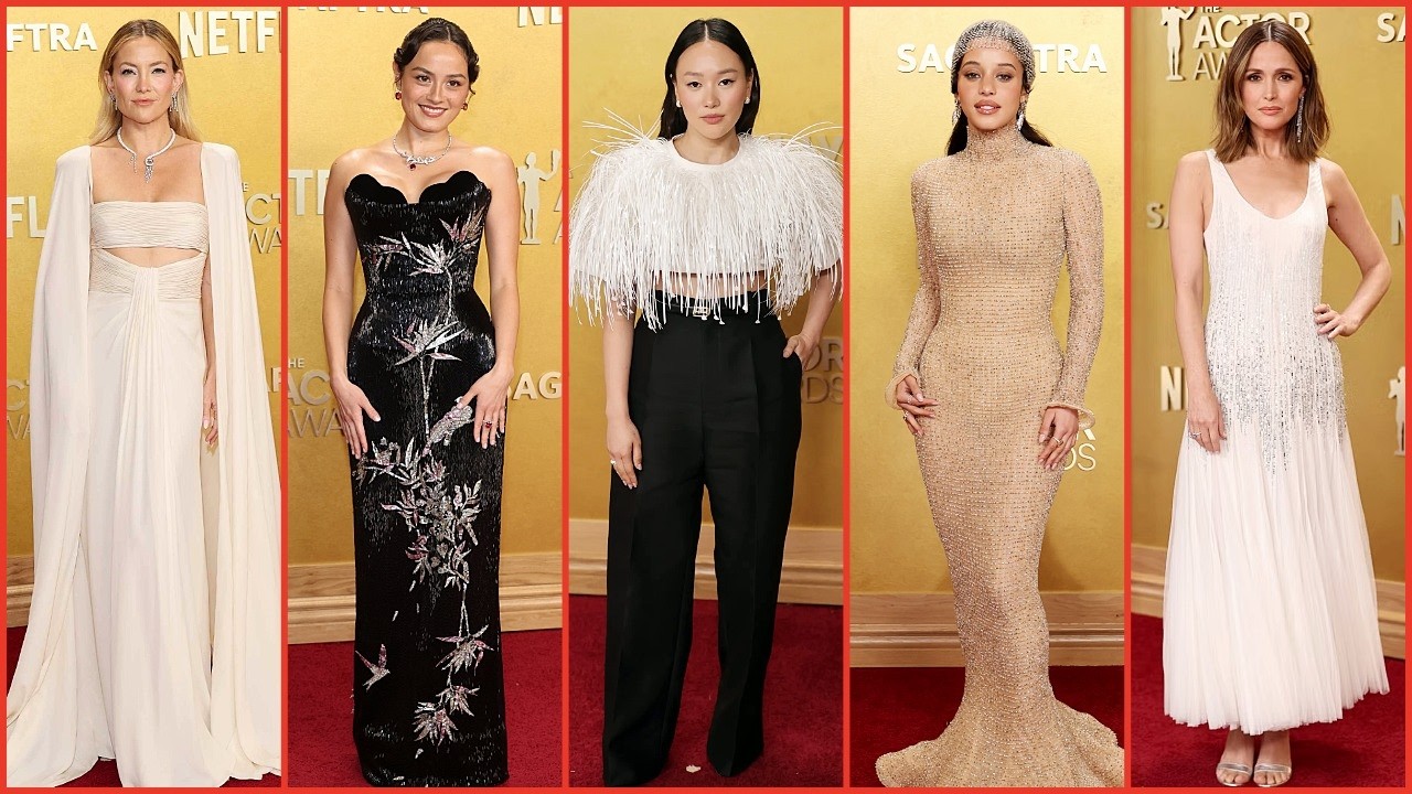 Top 8 Best Dressed Celebrities at SAG&rsquo;s Actor Awards 2026!