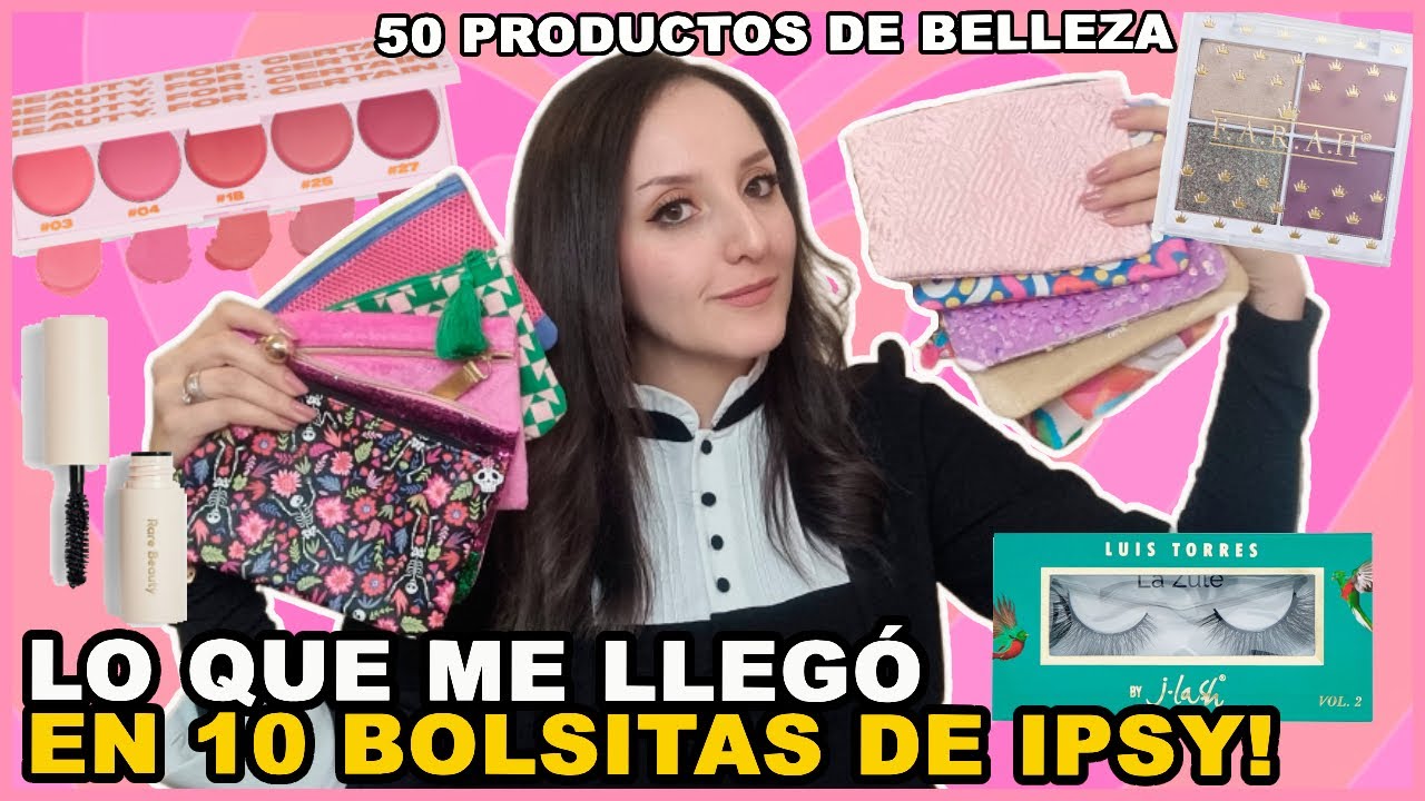 IPSY MEXICO: LO QUE ME LLEGÓ EN 10 BOLSITAS (PRIMERA PARTE) | Lau Kudo