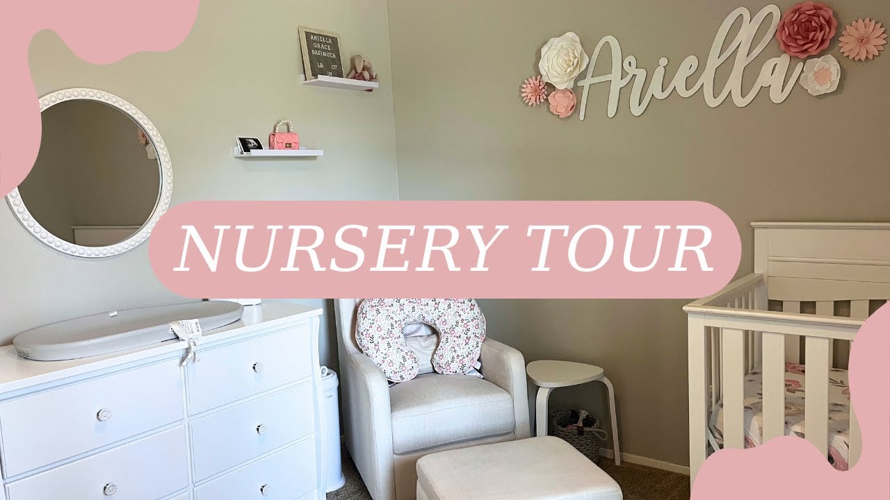 Pink Baby Girl Nursery Tour 🎀💗👶 | Affordable, Minimal & Realistic Setup 🤱✨