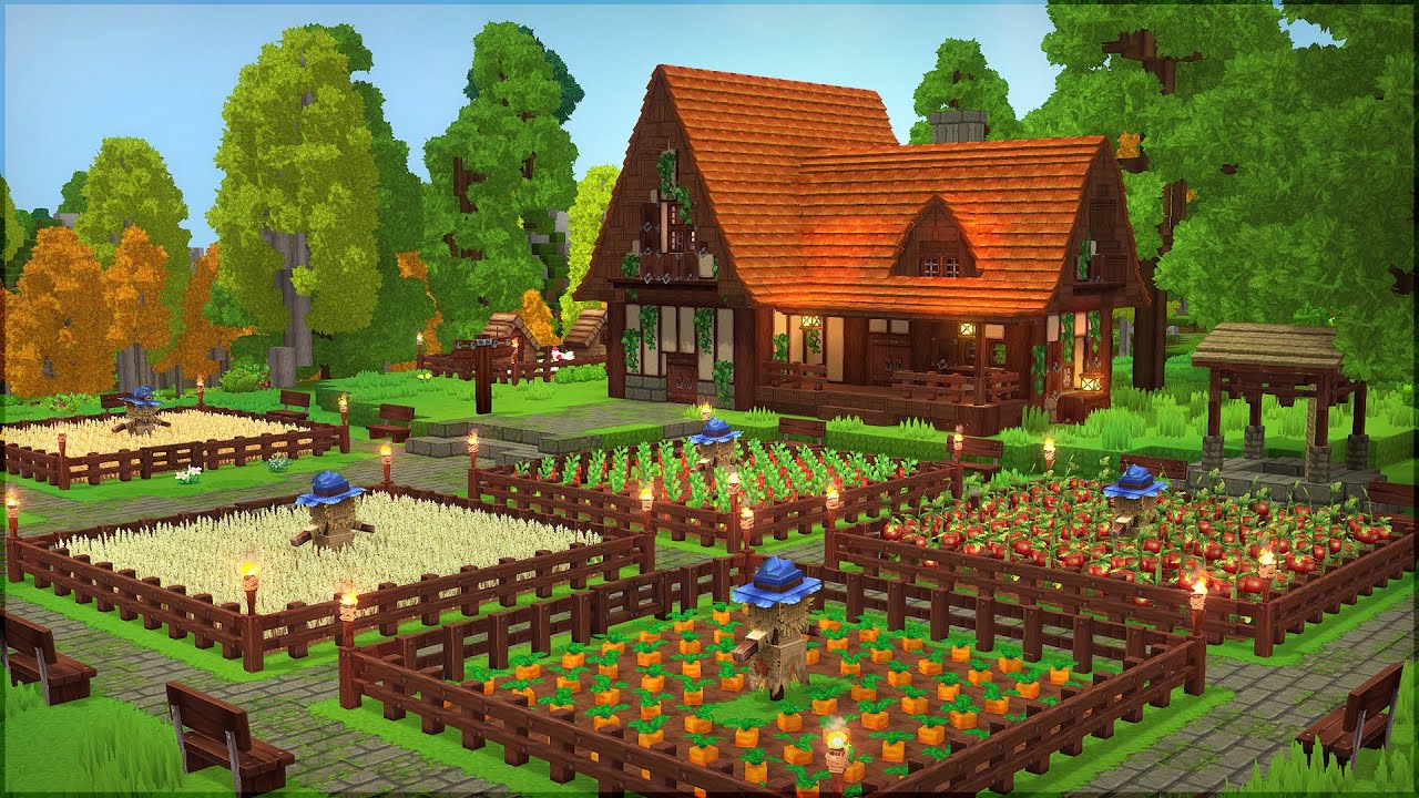 How to Build the Perfect Farm House | Hytale Tutorial