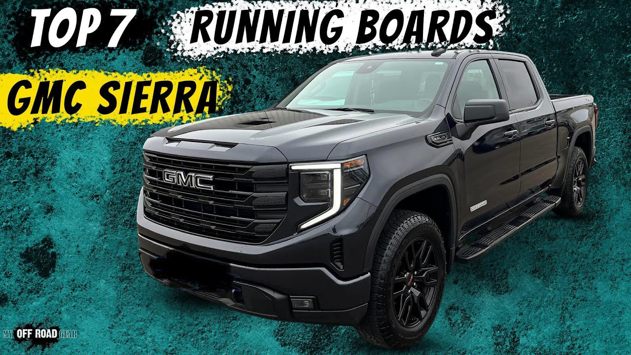 ⭐ ТОП-3 лучших подножек для GMC Sierra Crew Cab [Самые продаваемые в 2026 году]