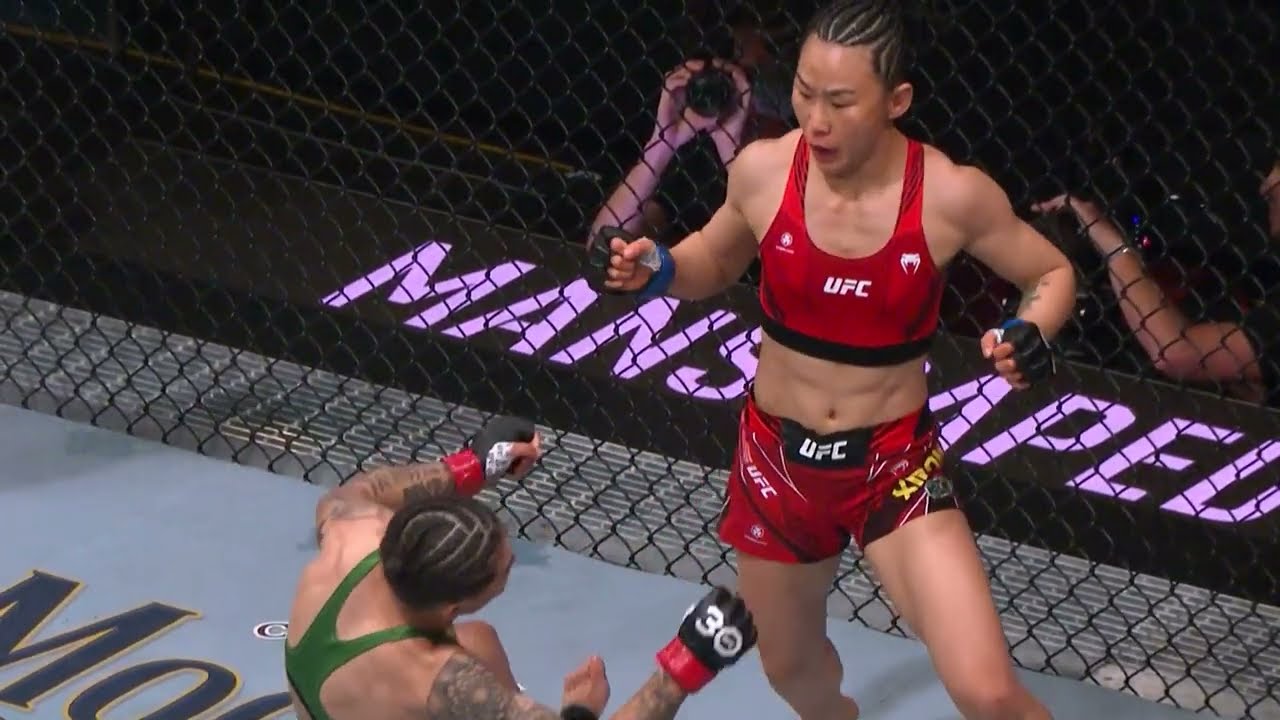 #UFC300 Yan Xiaonan Noquea a Jessica Andrade