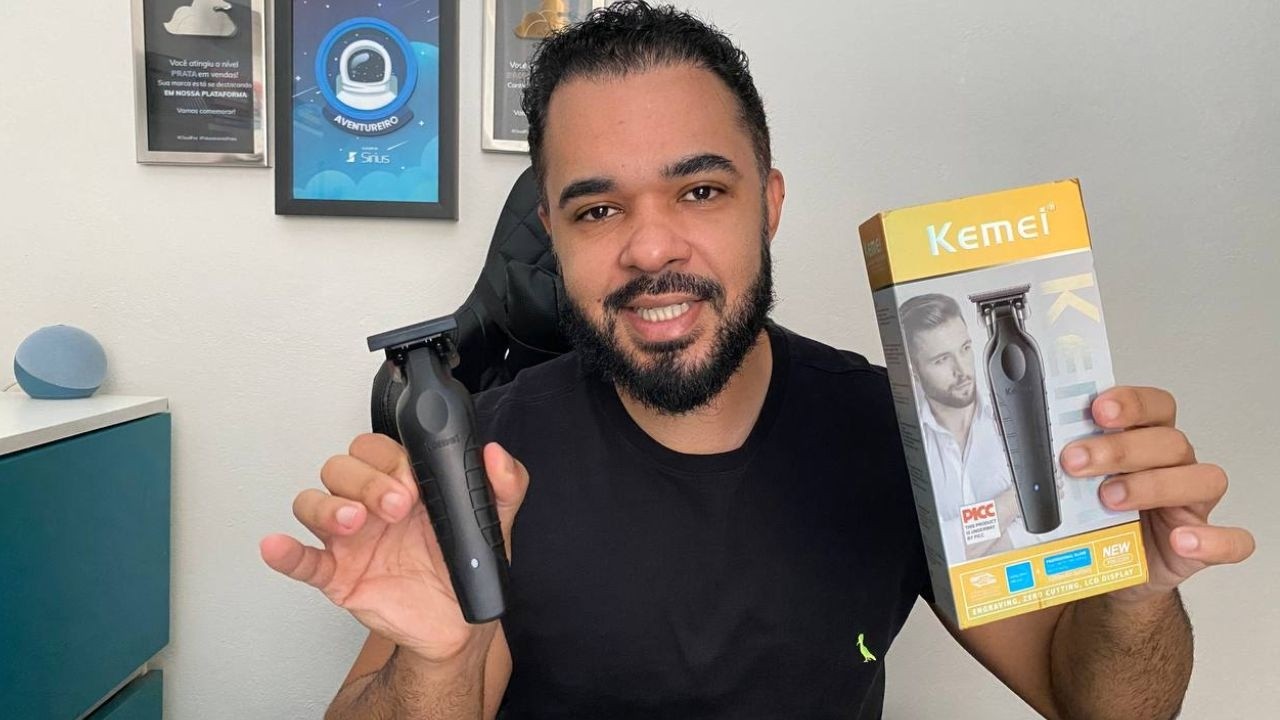 Review Maquina Corte Cabelo Acabamento Kemei 2299 | NÃO COMPRE KEMEI 2299 ANTES DE VER ESSE VÍDEO