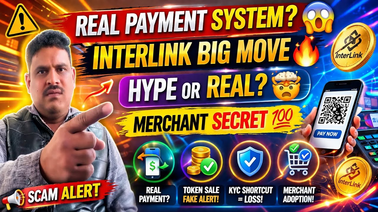 InterLink BIG UPDATE 🔥 | Token Sale Scam Alert 🚫 | Payment System Launch?
