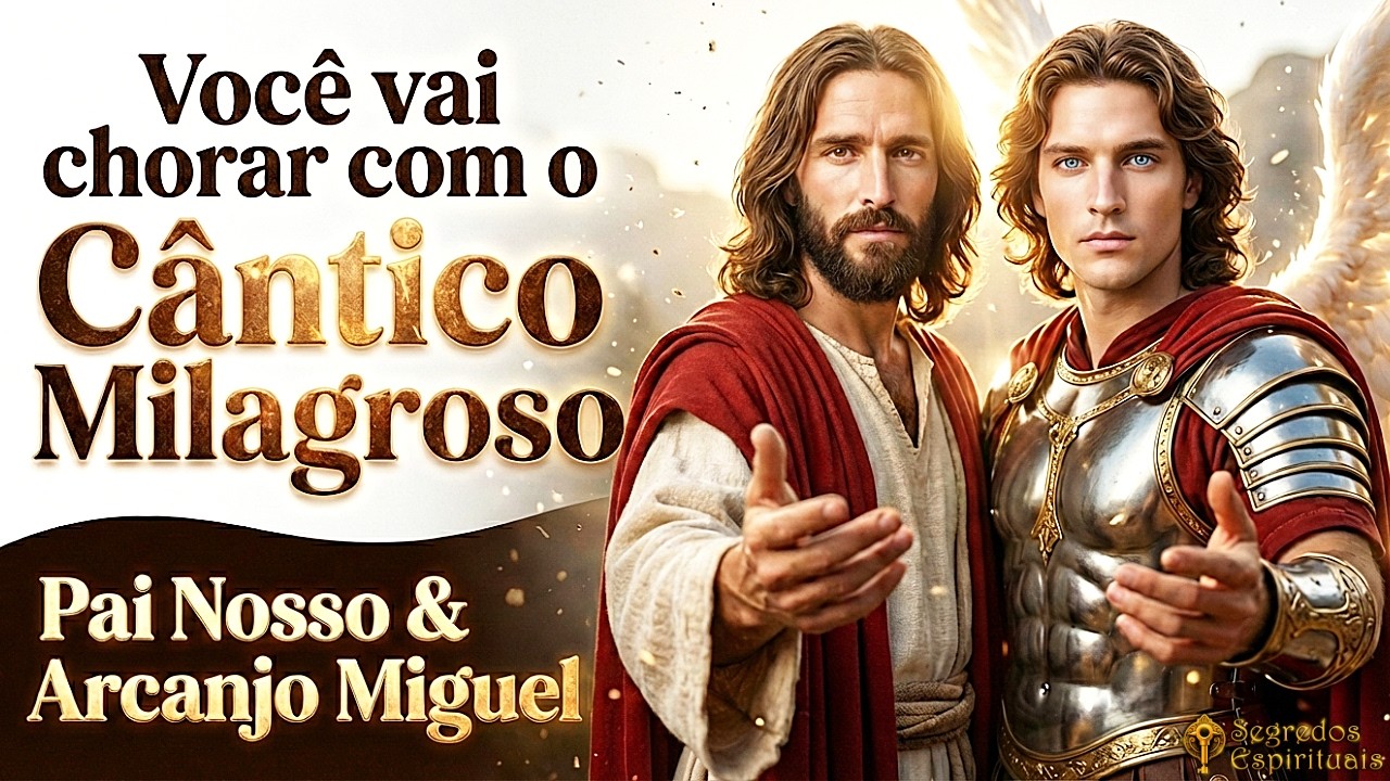 Chorei Demais ao Ouvir Este Cântico do Pai Nosso e Arcanjo Miguel ✨ Ore comigo
