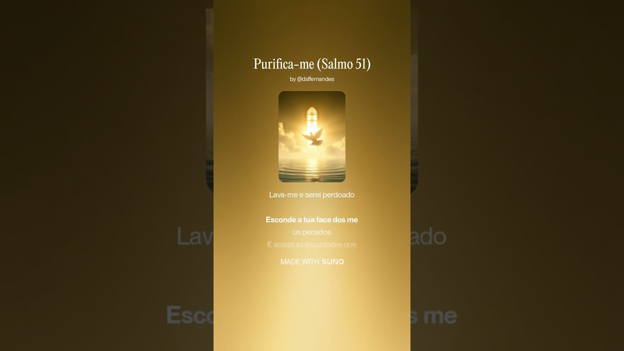 Purifica-me (Salmo 51) - Daniel Fernandes