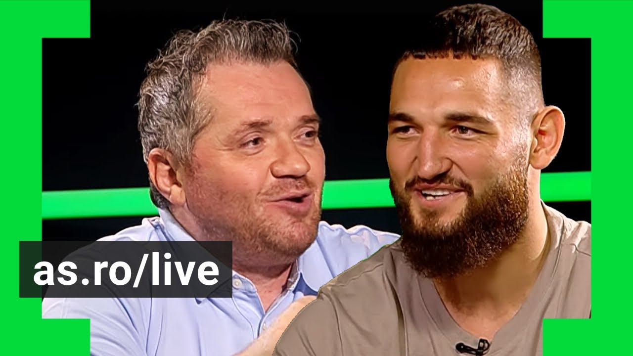 Nicolae Negumereanu la AS.ro LIVE, partea a 2-a. ”Mi-am imaginat cum ridic tricolorul în cușca UFC”
