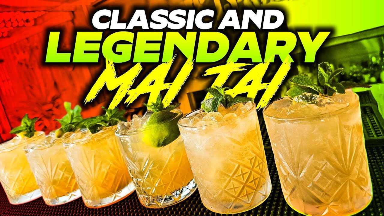 Sipping History: Crafting Timeless Mai Tai Cocktails from Tiki Legends