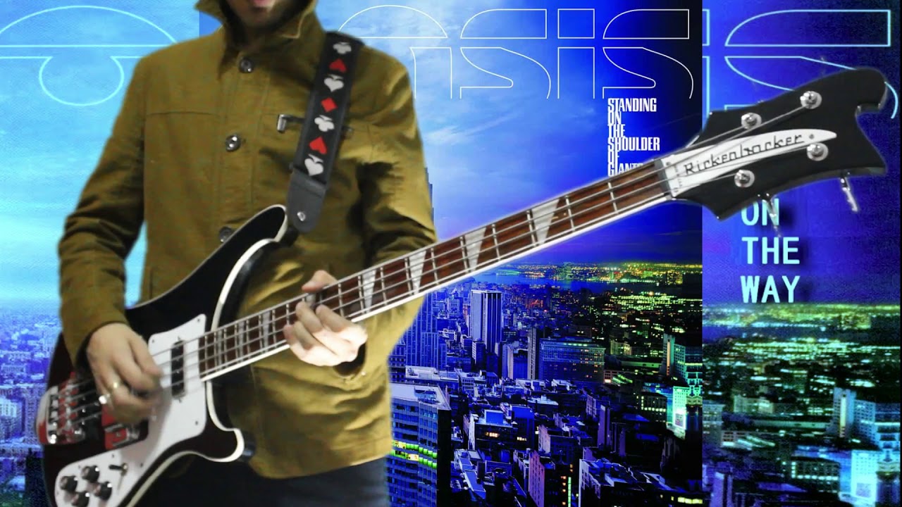 Oasis Go Let It Out bass cover isolated