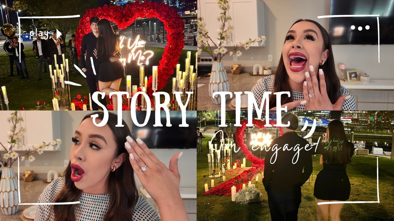 IM ENGAGED! || PROPOSAL STORY TIME & VIDEO  ||💍✨