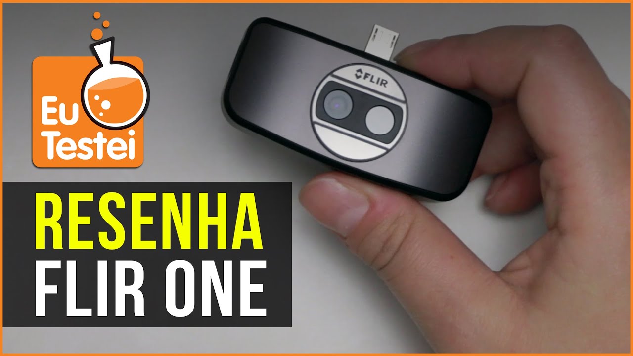 Para que você pode usar a câmera termográfica Flir One? - Resenha EuTestei