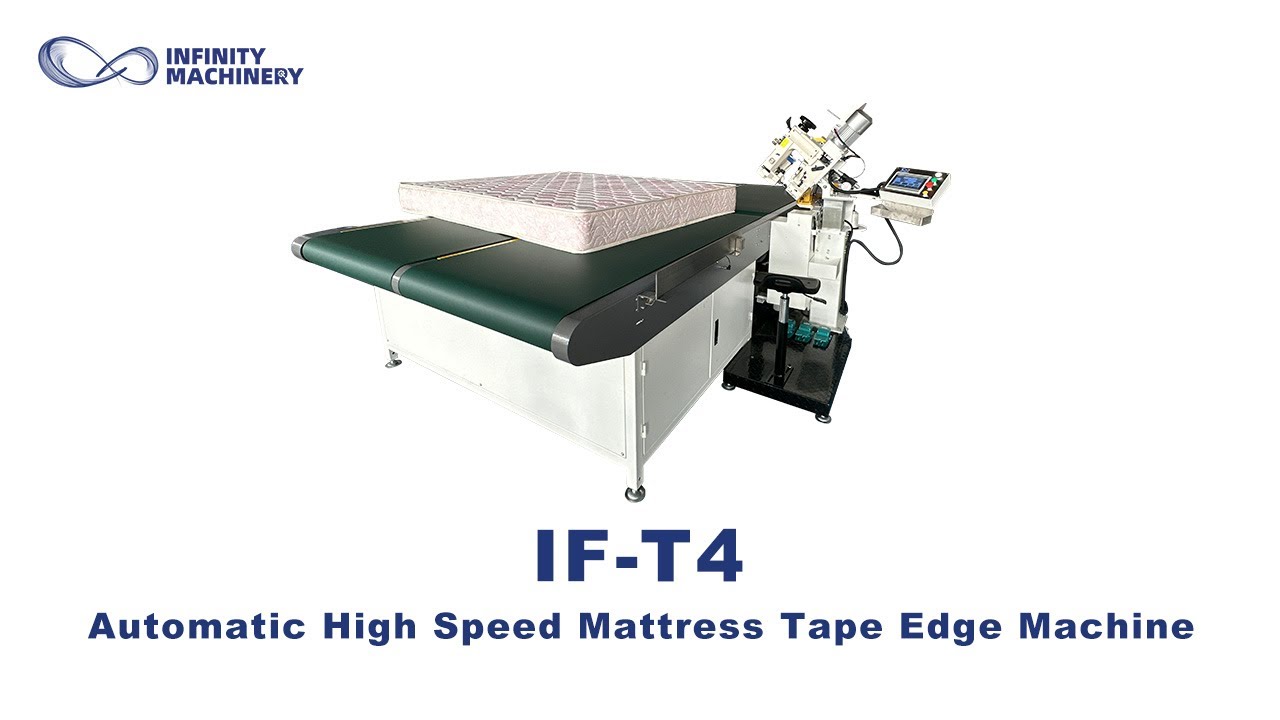 IF-T4 Automatic High Speed Mattress Tape Edge Machine