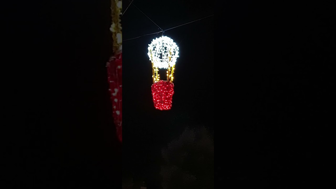 la Mongolfiera...le Luminarie di Ariccia 2023