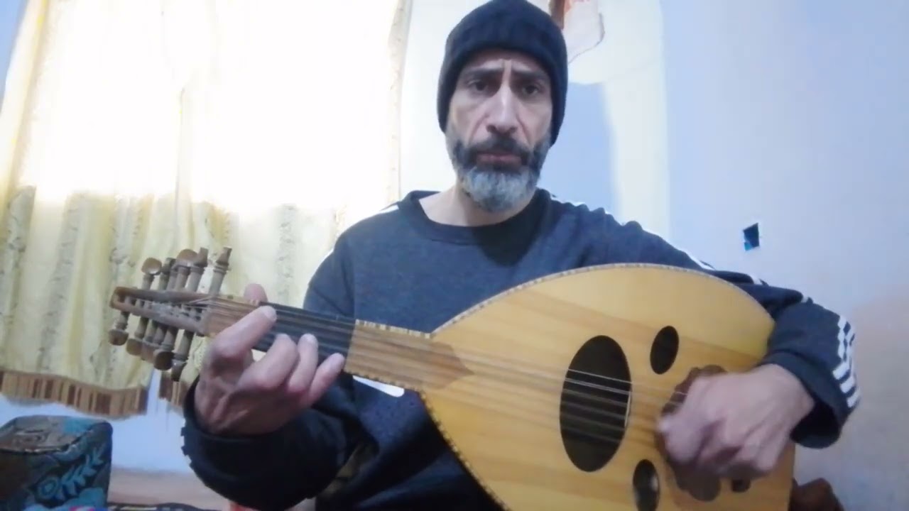 الزينة لبست خلخالا .. سمير يزبك .. تعليم عزف عود بلفظ النوتة ..