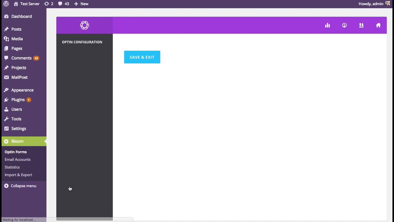 How To Export And Import Opt In With Bloom