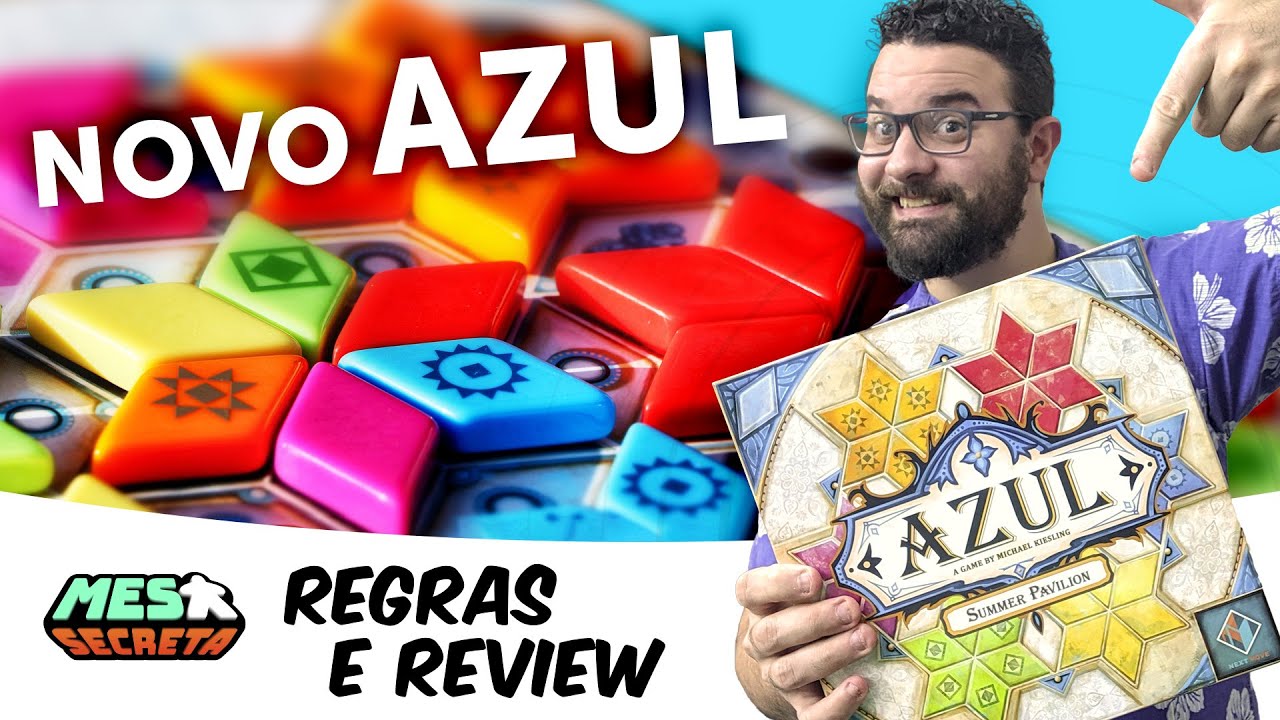 NOVO AZUL: Pavilhão de Verão - Regras e Review - Aprenda a jogar