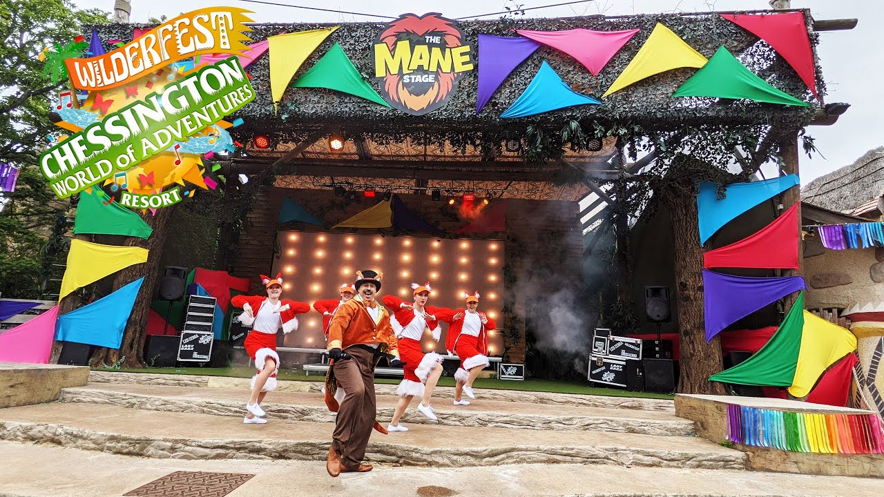 WILDERFEST at Chessington - Who Headlines? You Decide! Show Opening Day (July 2021) [4K]