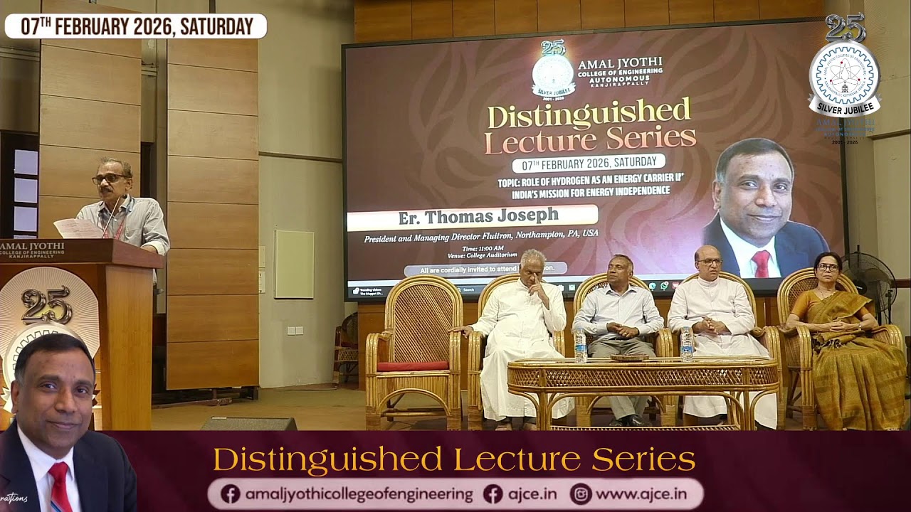 Distinguished Lecture Series: Hydrogen & The Future of Energy