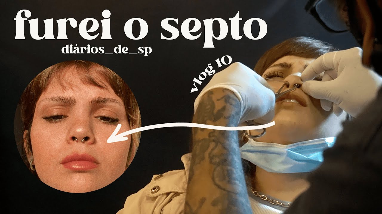 FUREI O SEPTO E ARRANJEI UM EMPREGO (vlog 10) | diários de sp