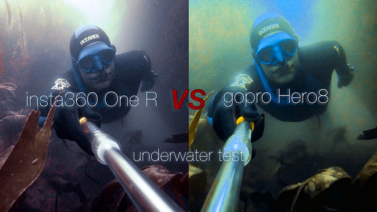Обзор: insta360 One R 1 дюйм против gopro hero8 под водой