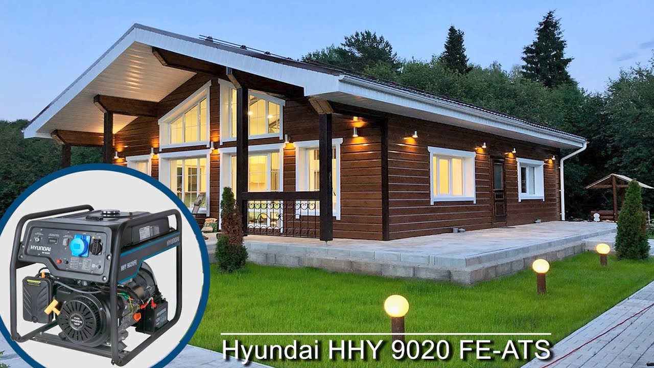 Генератор Hyundai HHY 9020FE ATS - Обзор генератора Хюндай 2019