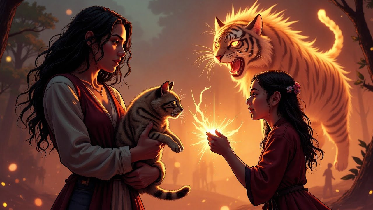 Renací, le di la serpiente espiritual a mi hermana, elegí al gato.Ella se rió de mí, pero no sabía