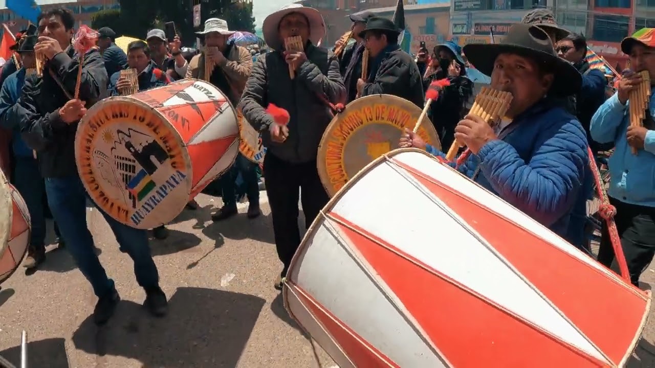 voz cultural 13 de MAYO HUAYRAPATA presentes en Juliaca 2023