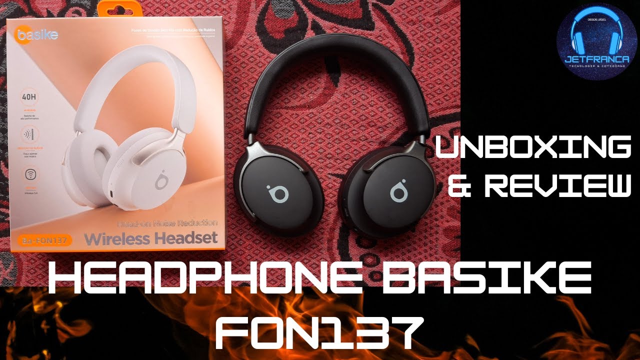 HEADPHONE BASIKE FON137: UNBOXING & REVIEW