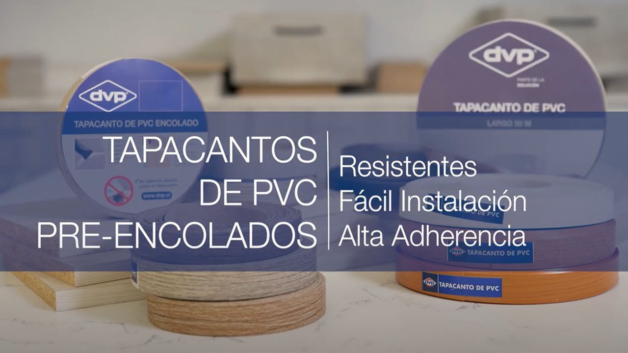 Tapacantos de PVC Pre-encolados DVP - Instalaci&oacute;n