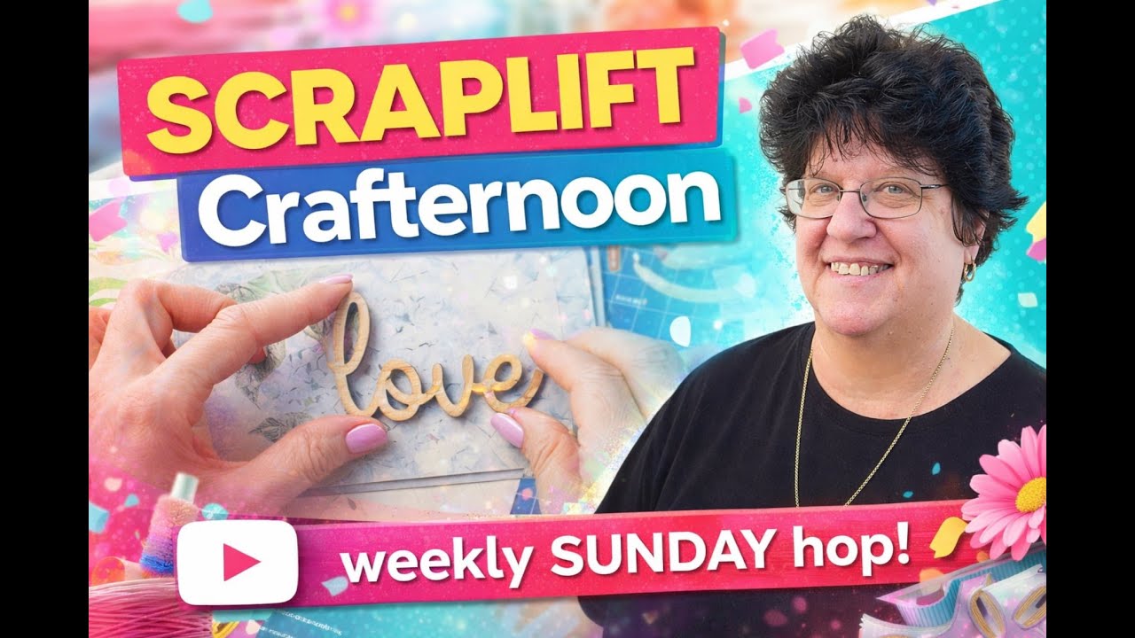 Scraplift Crafternoon - Превращаю вдохновение в свой собственный макет - видео процесса