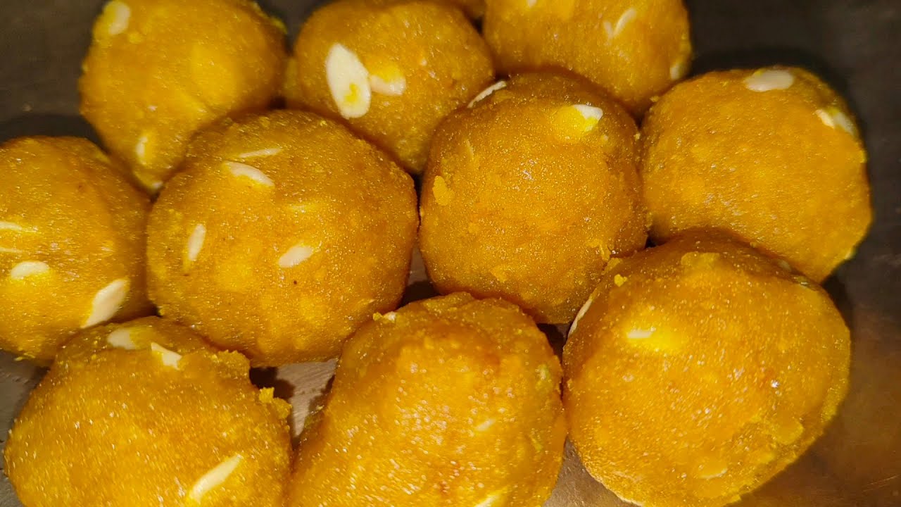 Motichur Laddu Recipe | Laddu Recipe | Motichur Laddu