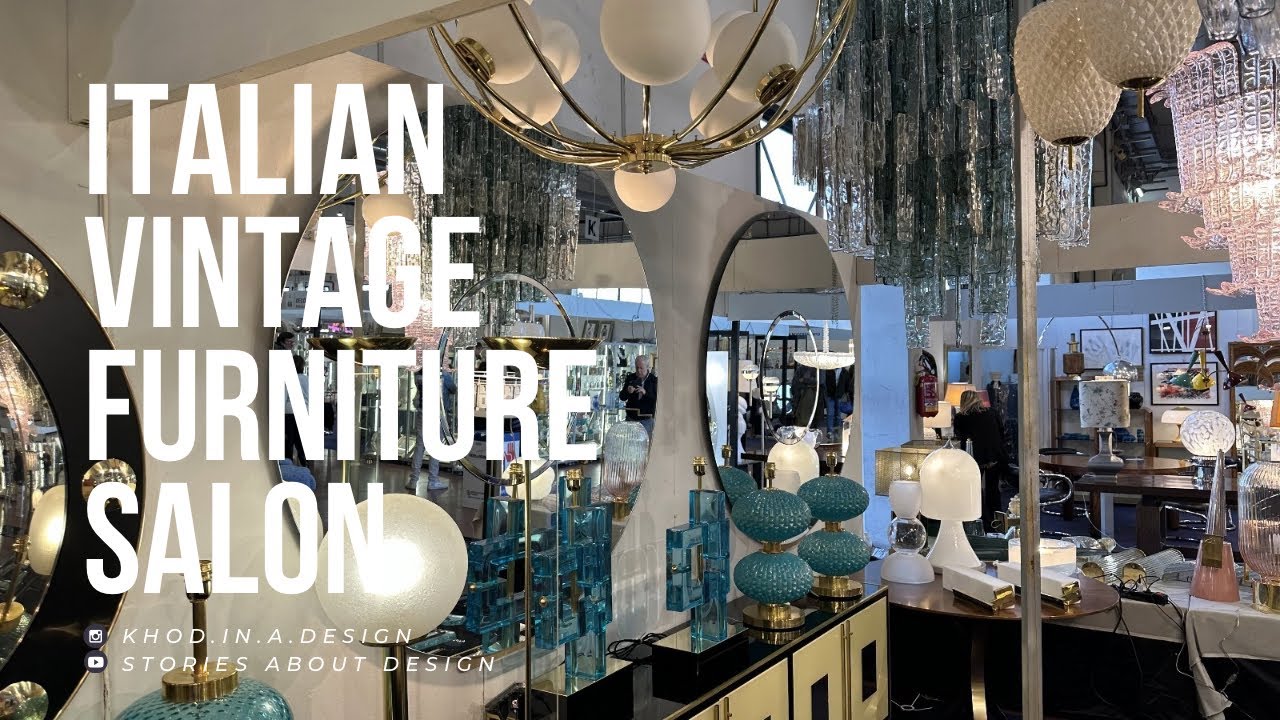 The big vintage furniture fair in Italy #StoriesAboutDesign