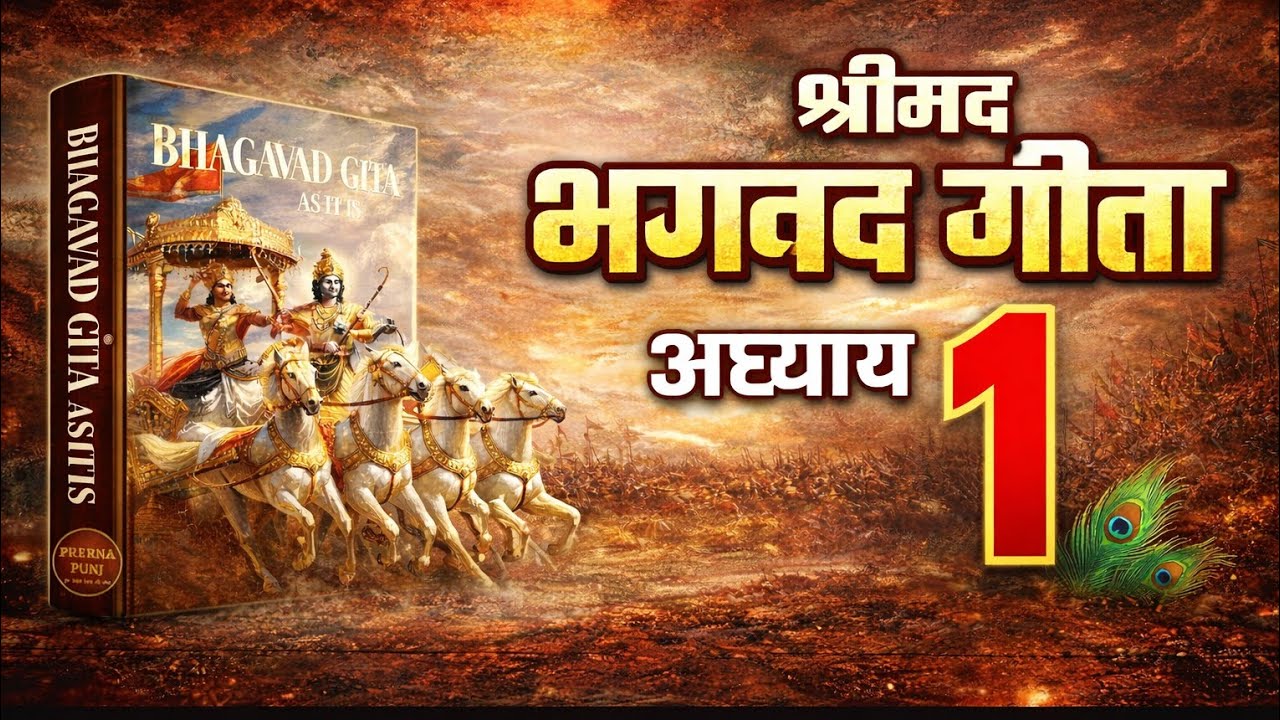 अर्जुन ने युद्ध क्यों छोड़ा? | जब महान योद्धा रो पड़ा | भगवद्गीता अध्याय 1