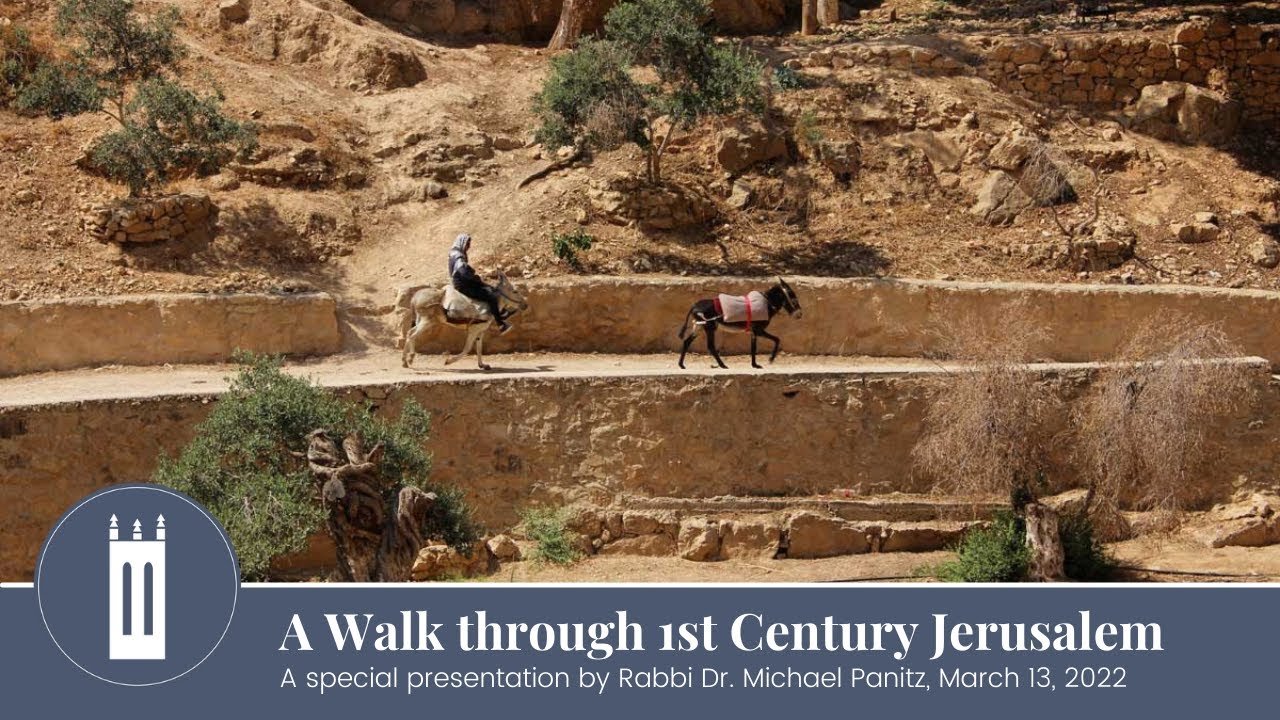 A Walk through 1st Century Jerusalem (Rabbi Dr. Michael Panitz)