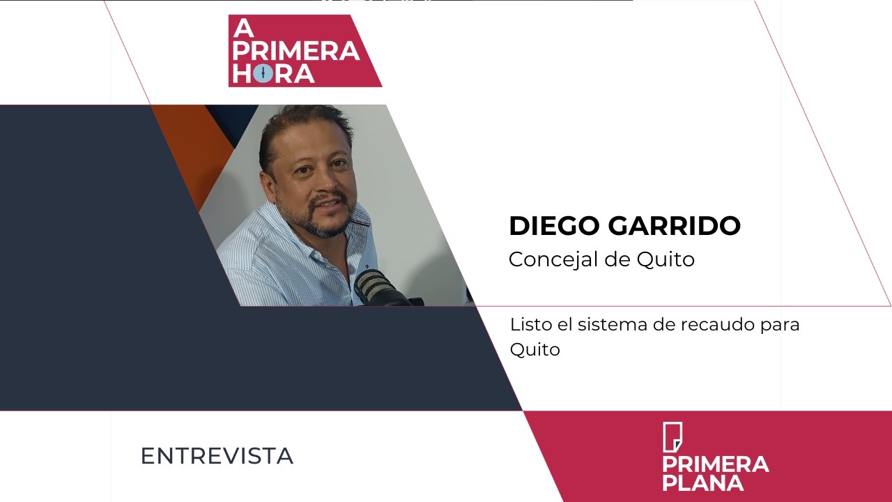 DIEGO GARRIDO.  CONCEJAL DE QUITO