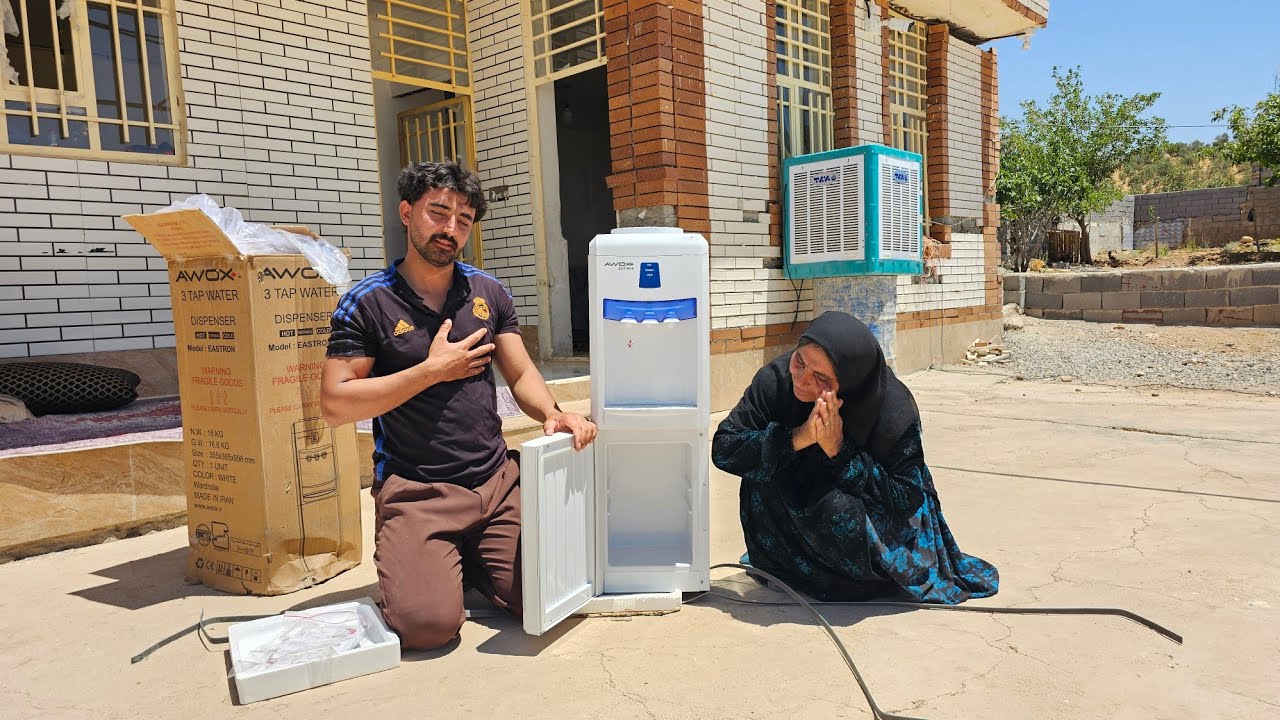 Controversial gift for master builder: Buying a water cooler at the insistence of viewers!