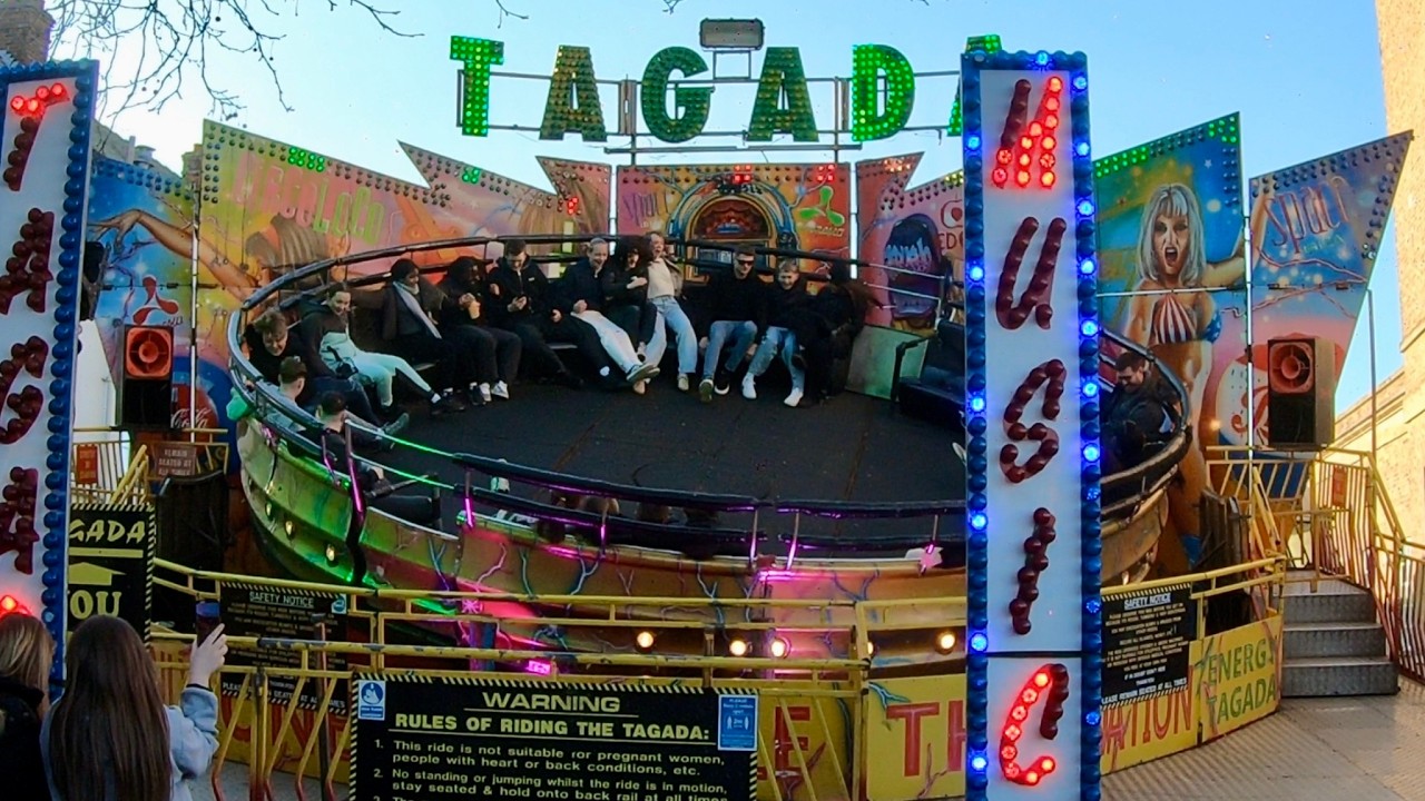 Tagada (William Roberts) - Off-ride POV - Kings Lynn Mart Fair 2026