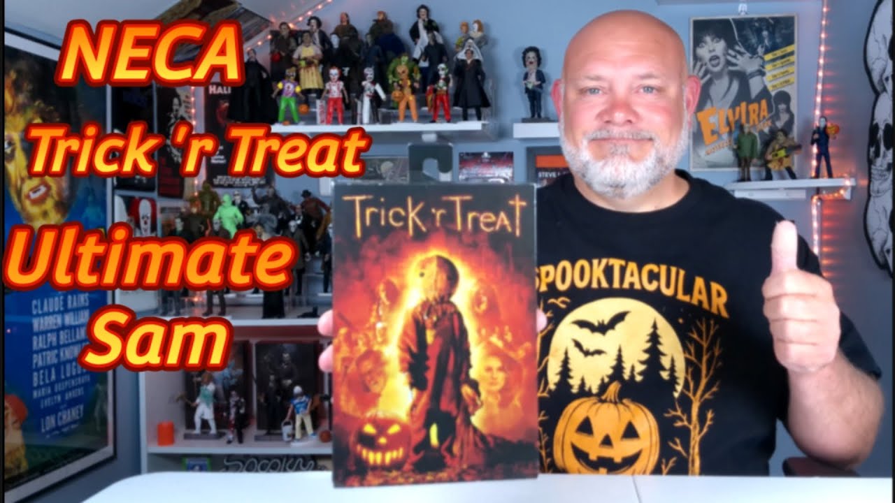 Распаковка и обзор Ultimate Sam NECA Trick 'r Treat.