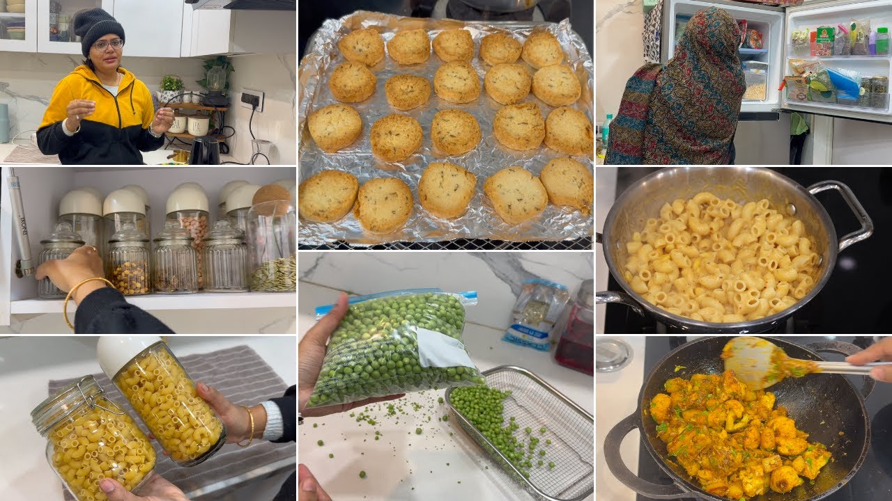 A Random Cold Winter Evening Day☃️JEERA BISCUIT Recipes PASTA without Cream/Cheese/milk | Routine |