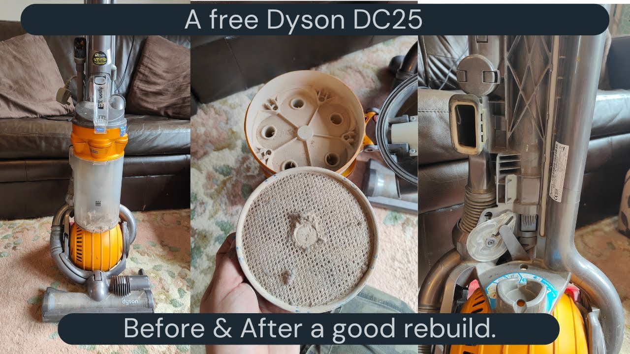 A FREE Dyson DC25! Can we make it brand new again?
