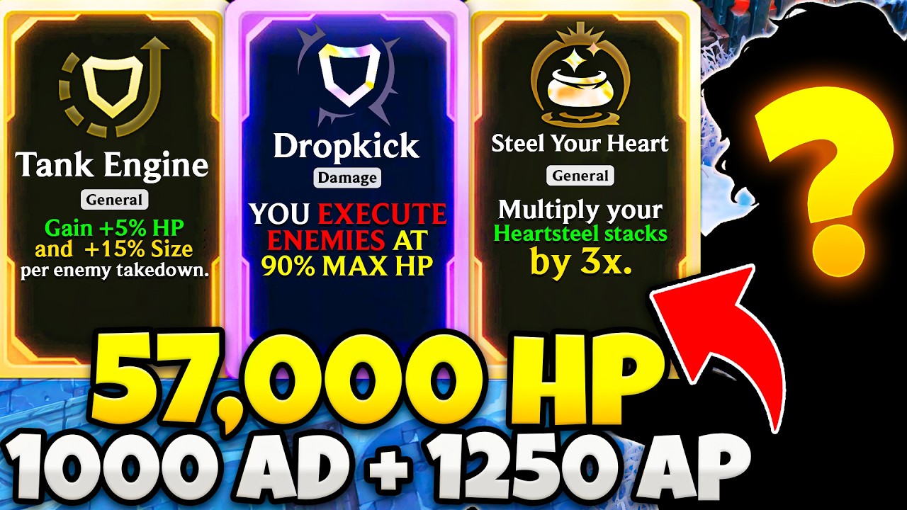 90% Max HP DMG Executes: Dropkick + Tank Engine God Roll | ARAM Mayhem