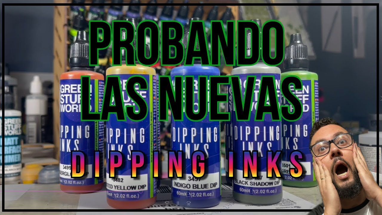 PROBANDO LAS NUEVAS DIPPING INKS | CHUSHAMMER