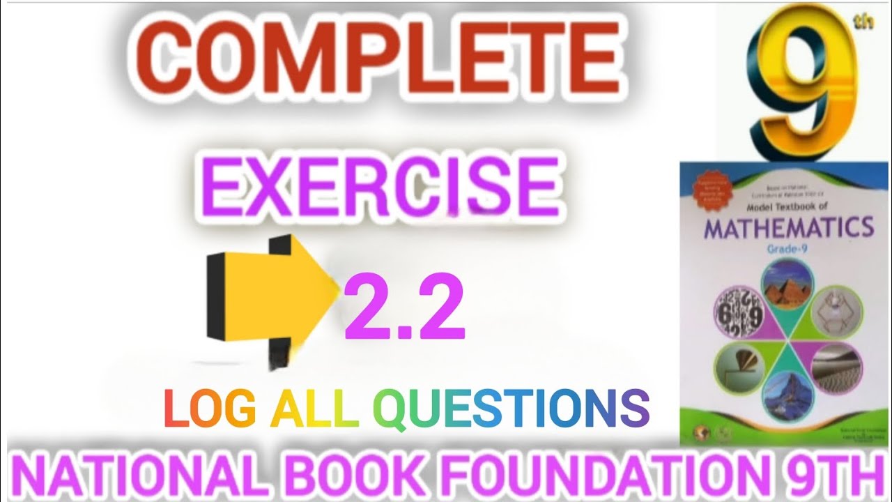 Logarithm & Exponential Form | Federal Board 9th Math | Complete Explanation