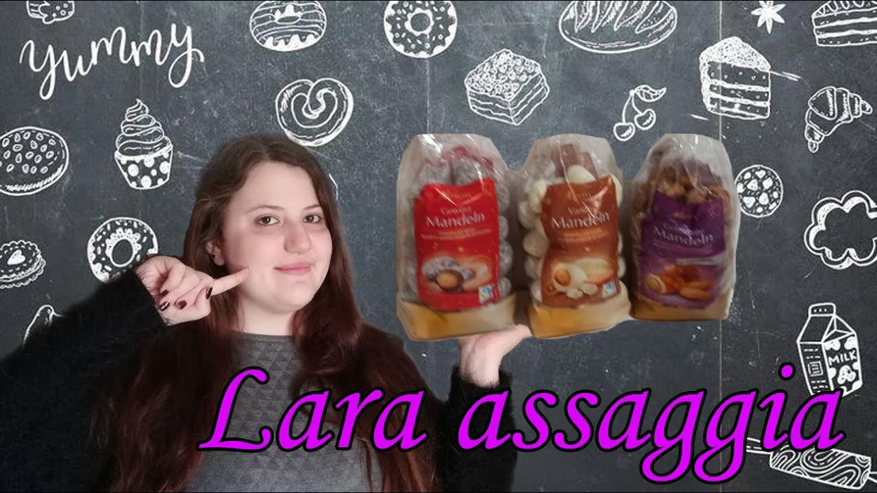 Lara assaggia:  Mandorle natalizie Aldi